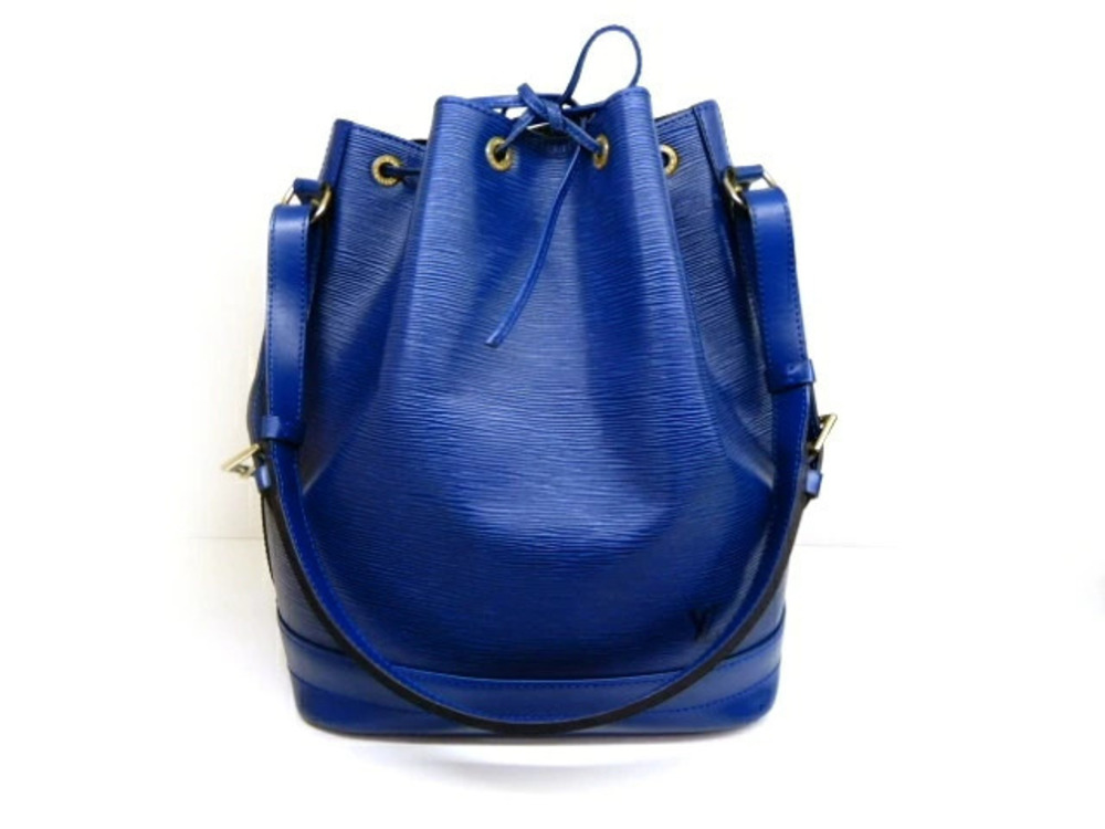 LOUIS VUITTON Noe Shoulder Bag Epi Leather Toledo Blue